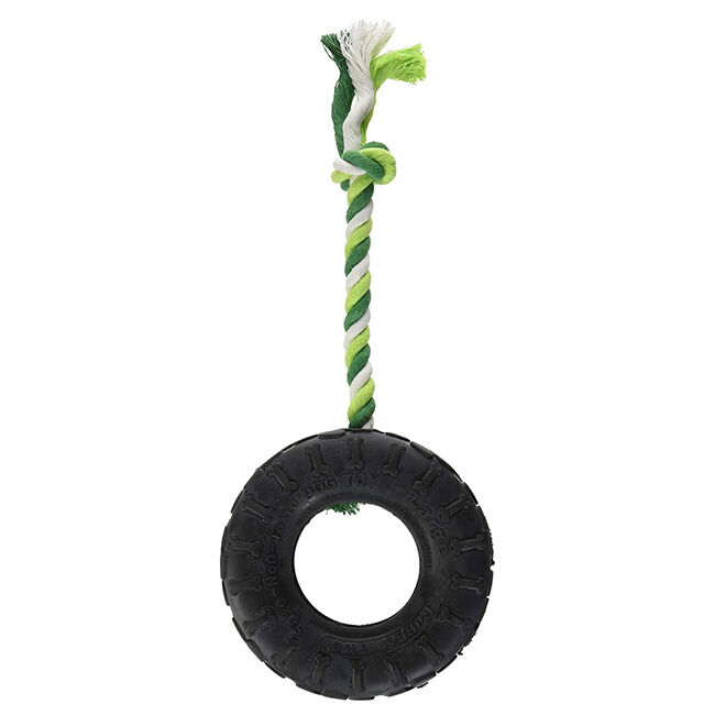 Boss Pet Tire 'N' Tug Dog Toy image number null