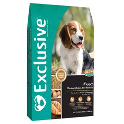 Exclusive Chicken and Brown Rice - Dry Puppy Food 15 lb