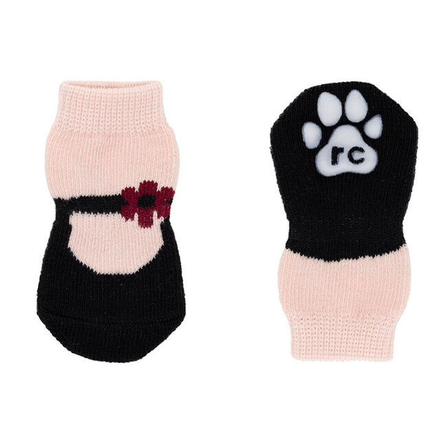 RC Pets Fun PAWks for Dogs - Pink Mary Janes image number null
