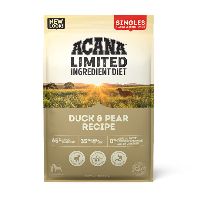 ACANA Singles Limited Ingredient Dog Food - Duck & Pear Recipe image number null