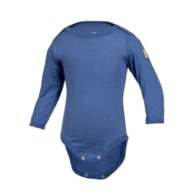 Janus Baby Lightwool Onesie - Blue - Closeout image number null