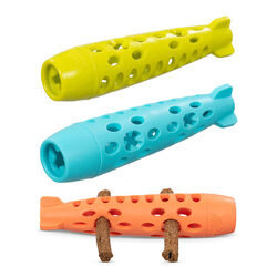 Messy Mutts Totally Pooched Stuff'n Chew Bully Stick and Treat Holder