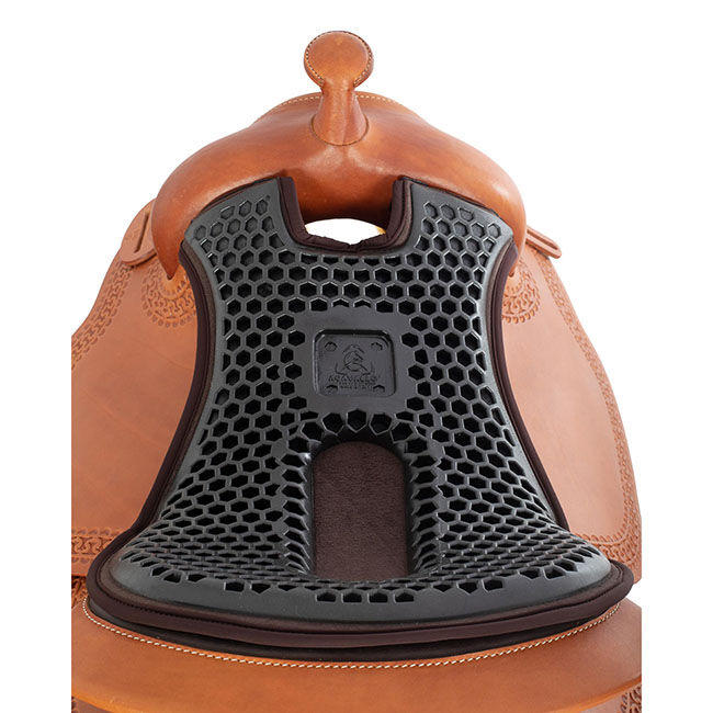 Acavallo Ortho-Coccyx Hexagonal Gel Western Seat Saver image number null