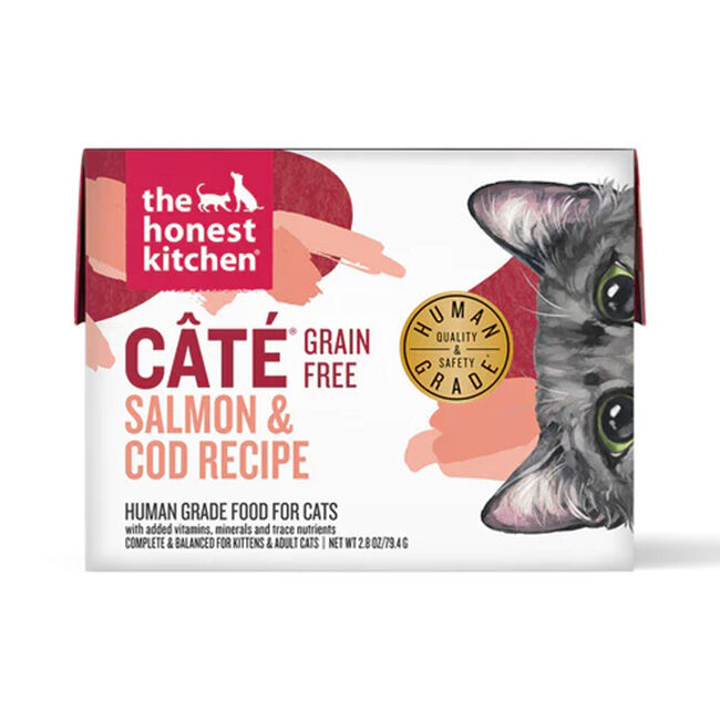 The Honest Kitchen Grain-Free Cate Cat Food - Salmon & Cod Recipe image number null