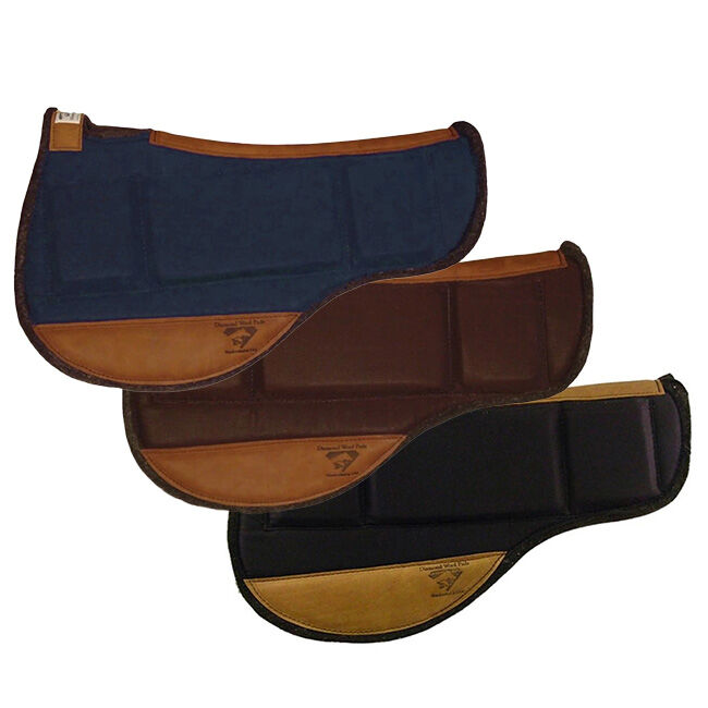 Diamond Wool Round Barrel Contoured Relief Wool Shim Pad image number null