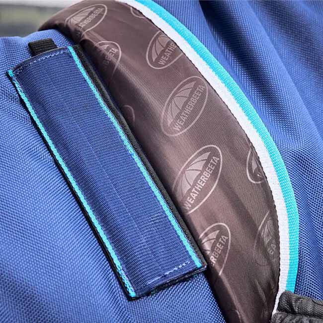 WeatherBeeta ComFiTec Ultra Hardi Detach-A-Neck - Medium - Blue/Bright Blue/White image number null