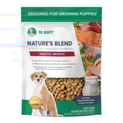 Dr. Marty Nature's Blend Freeze-Dried Raw Dog Food - Healthy Growth for Growing Puppies