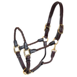 Perri's Leather Braided Leather Halter