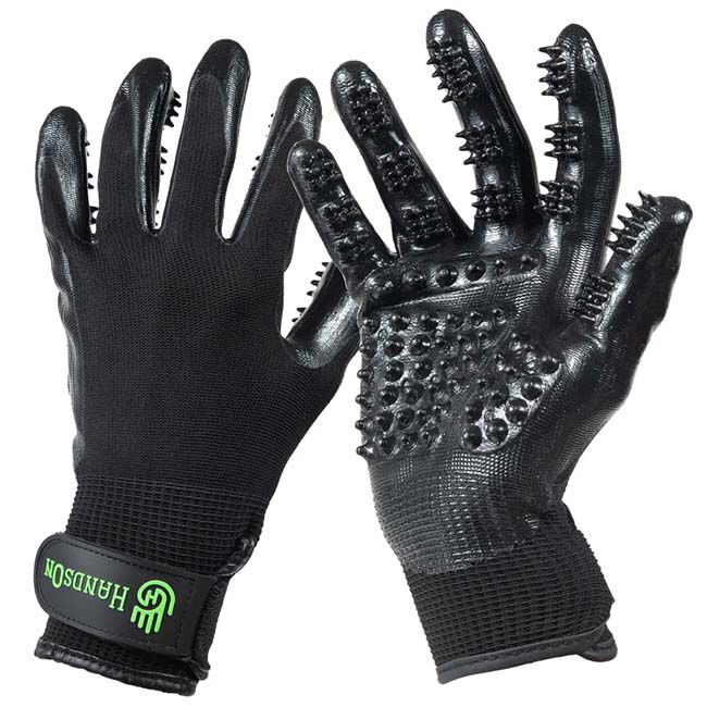 HandsOn Grooming Glove image number null