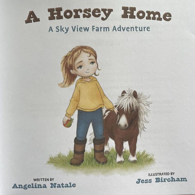 A Horsey Home: A Sky View Farm Adventure - Paperback image number null