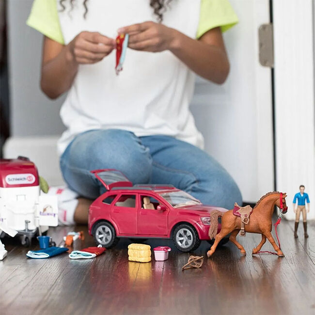 Schleich Horse Adventures with Car and Trailer image number null
