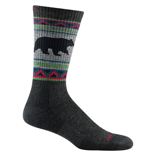 Darn Tough Men's Vangrizzle Boot Midweight Hiking Socks - Charcoal image number null