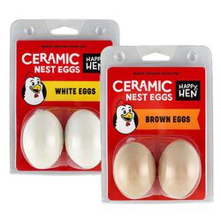 Happy Hen Ceramic Nest Eggs