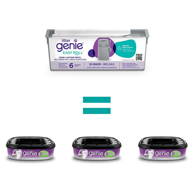 Litter Genie Easy Roll Refill - 24-Pack image number null