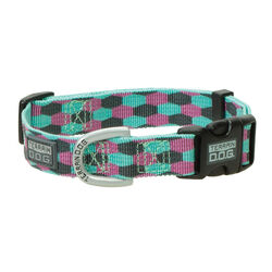 Terrain D.O.G. Patterned Snap-N-Go Adjustable Dog Collar - Honeycomb