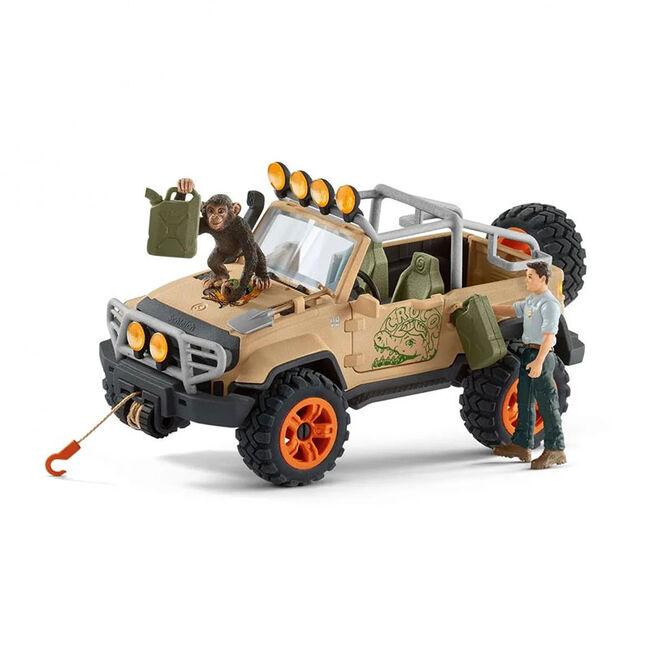 Schleich Off Roader with Wench image number null