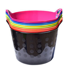 Tuff Stuff Flex-Tub - 12-Gallon Capacity - Assorted Colors