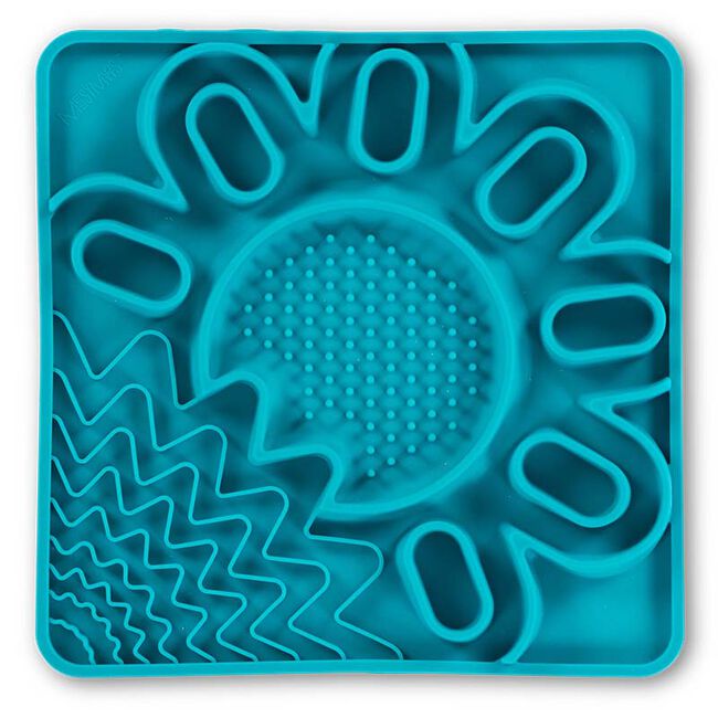 Messy Mutts 9.5" Framed Spill-Resistant Silicone Multi-Surface Lick Mat - Closeout image number null