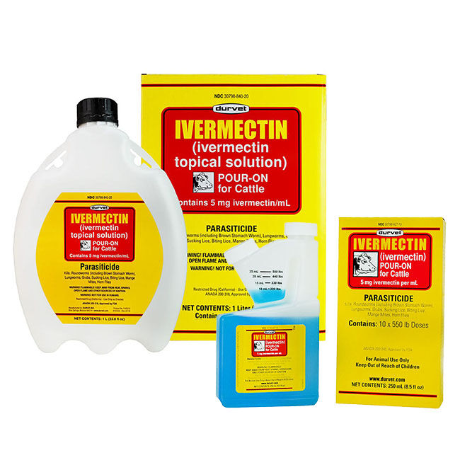 Durvet Ivermectin Pour-On image number null