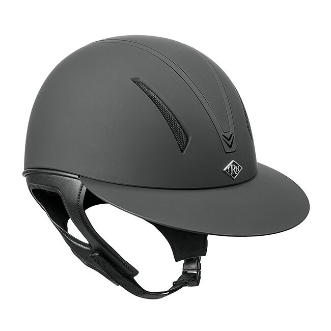 IRH Equestrian F1 Wide Brim Helmet - Matte Black image number null