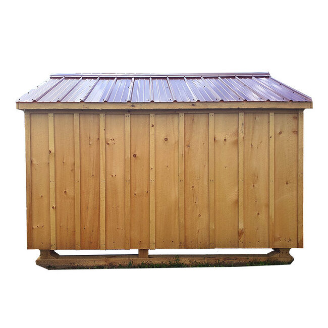 NV Farms 6' X 9' Chicken Coop With Red Metal Roof image number null