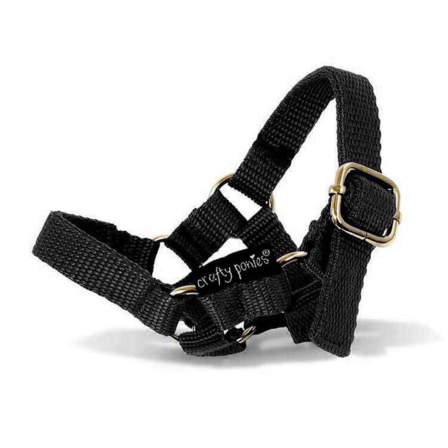 Crafty Ponies Nylon Halter - Black image number null