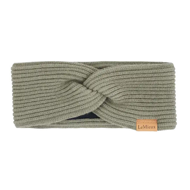 LeMieux Clara Rib Knot Headband - Rosemary image number null