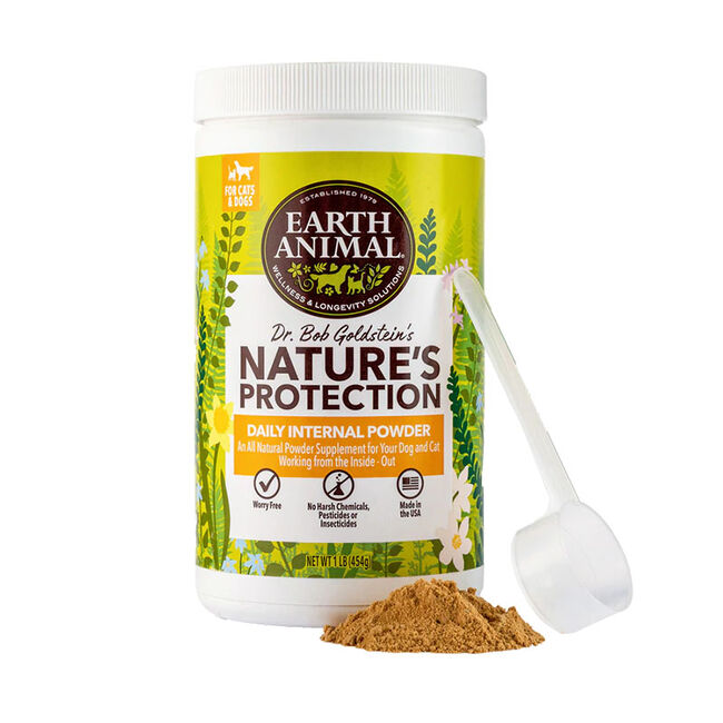 Earth Animal Nature's Protection Flea & Tick Daily Internal Powder image number null