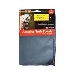 Equine Comfort Products Amazing Microfiber Tack Towels - 3-Pack