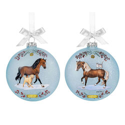 Breyer 2025 Artist Signature Ornament - Morgan & Friends