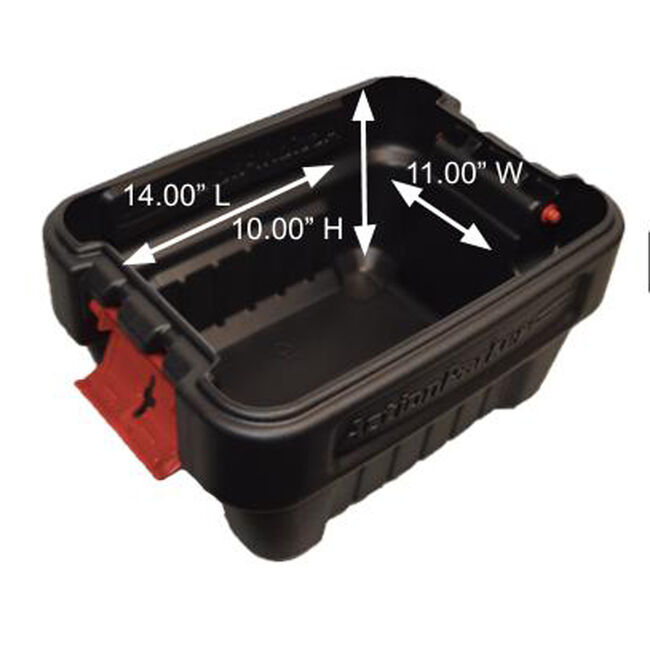 Rubbermaid Action Packer Stackable Storage Tub