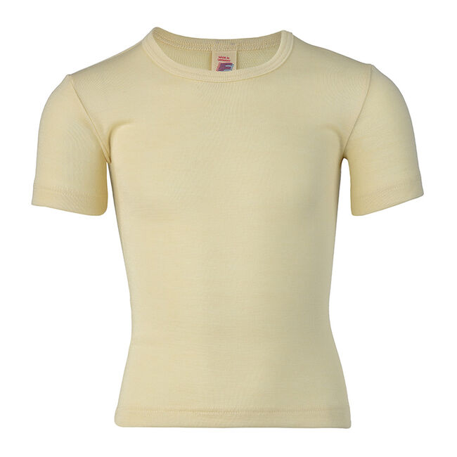 Engel Kids' Short Sleeve Tee 100% Wool - Natural image number null