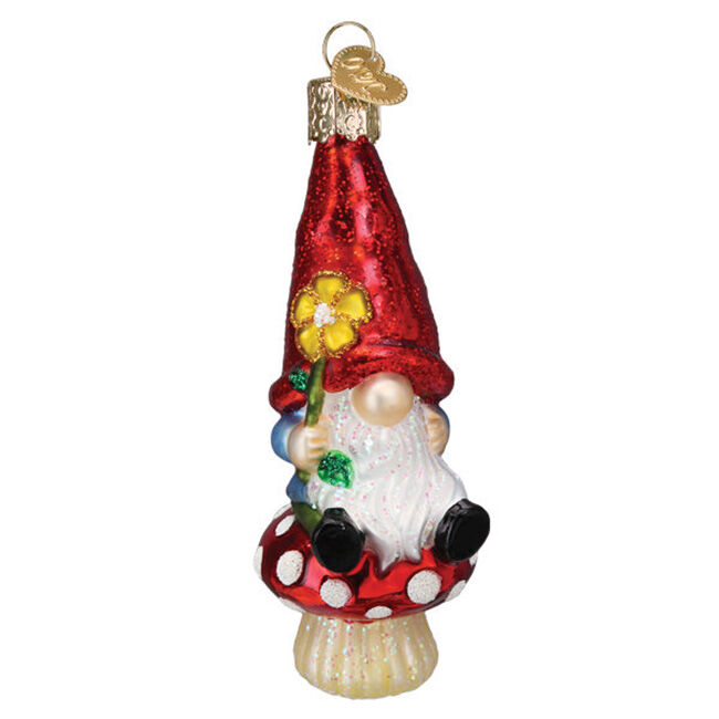 Old World Christmas Ornament - Garden Gnome image number null