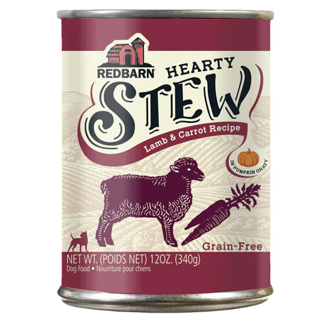 RedBarn Hearty Stew Dog Food - Lamb & Carrot Recipe - 12 oz image number null
