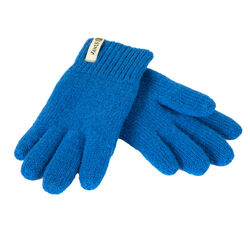 Janus Kids' 100% Wool Gloves - Light Blue