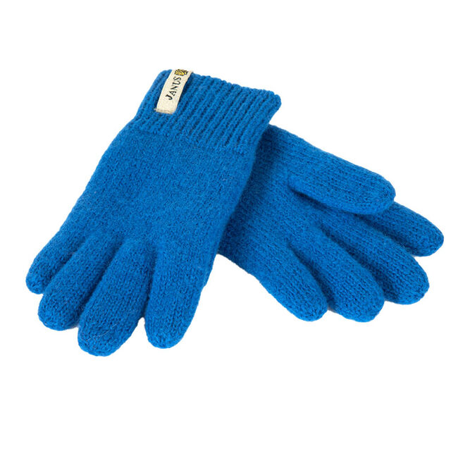 Janus Kids' 100% Wool Gloves - Light Blue image number null