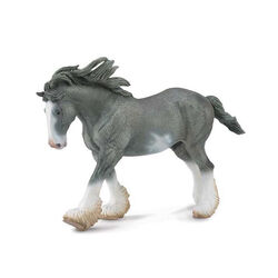 CollectA by Breyer Black Sabino Clydesdale