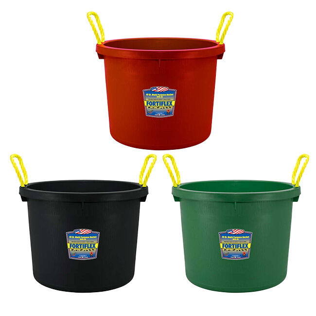 Fortex-Fortiflex Multi-Purpose Muck Bucket - 40-Quart Capacity image number null