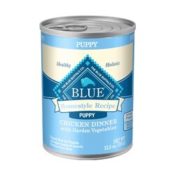 Blue Buffalo Homestyle Puppy Food - Chicken Dinner with Garden Vegetables - 12.5 oz