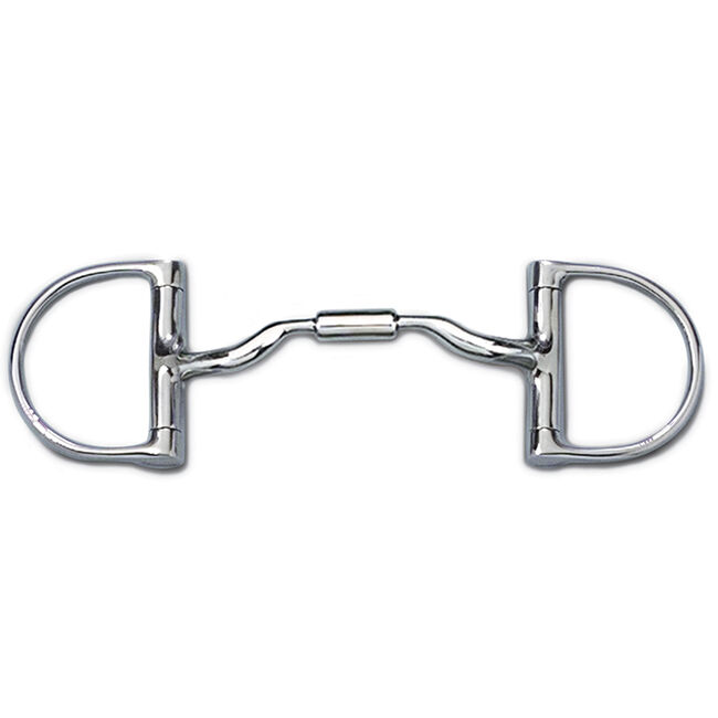 Myler Dee without Hooks Low Port Comfort Snaffle MB 04 image number null