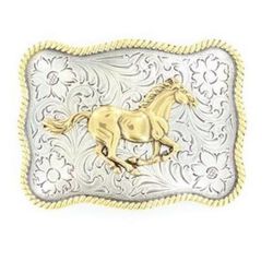 Nocona Women's Running Horse Buckle