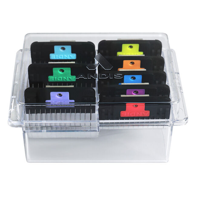 Andis Wide Blade Combs - 8-Piece Set image number null