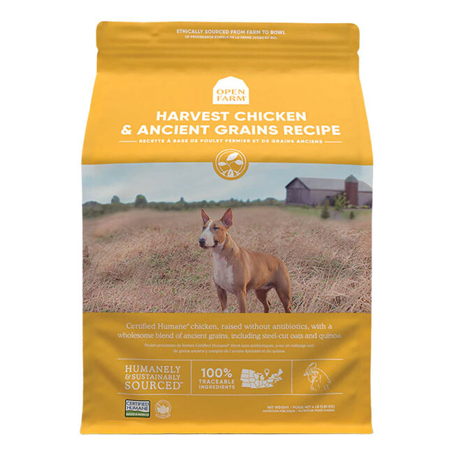 Open Farm Harvest Chicken & Ancient Grains Dry Dog Food image number null