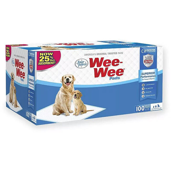 Four Paws Wee-Wee Superior Performance Dog Pee Pads image number null