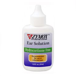 Zymox Hydrocortisone Free Ear Solution 