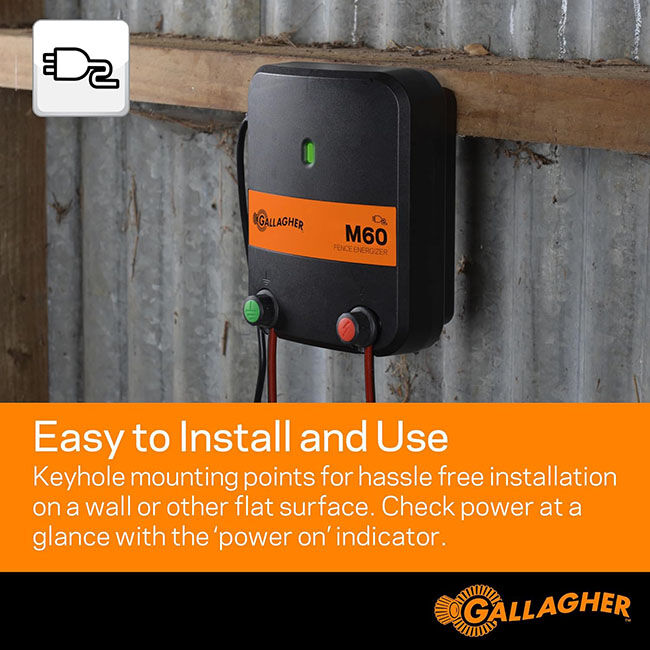 Gallagher M60 Fence Energizer image number null