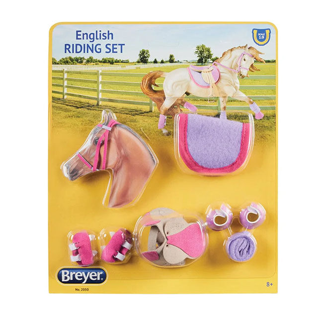 Breyer English Riding Set - Hot Colors image number null