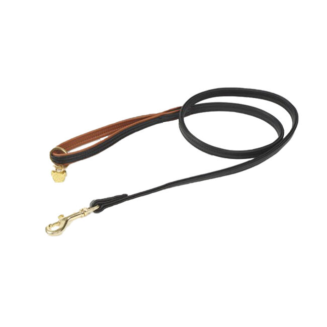 Shires Digby & Fox Padded Leather Dog Lead image number null