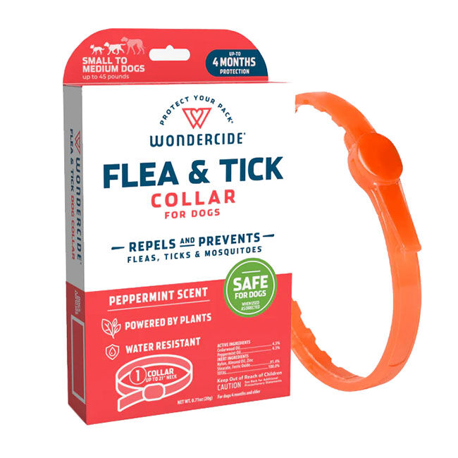 Wondercide Flea & Tick Collar for Dogs with Natural Essential Oils image number null