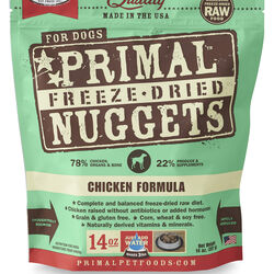 Primal Freeze-Dried Nuggets Dog Food - Chicken